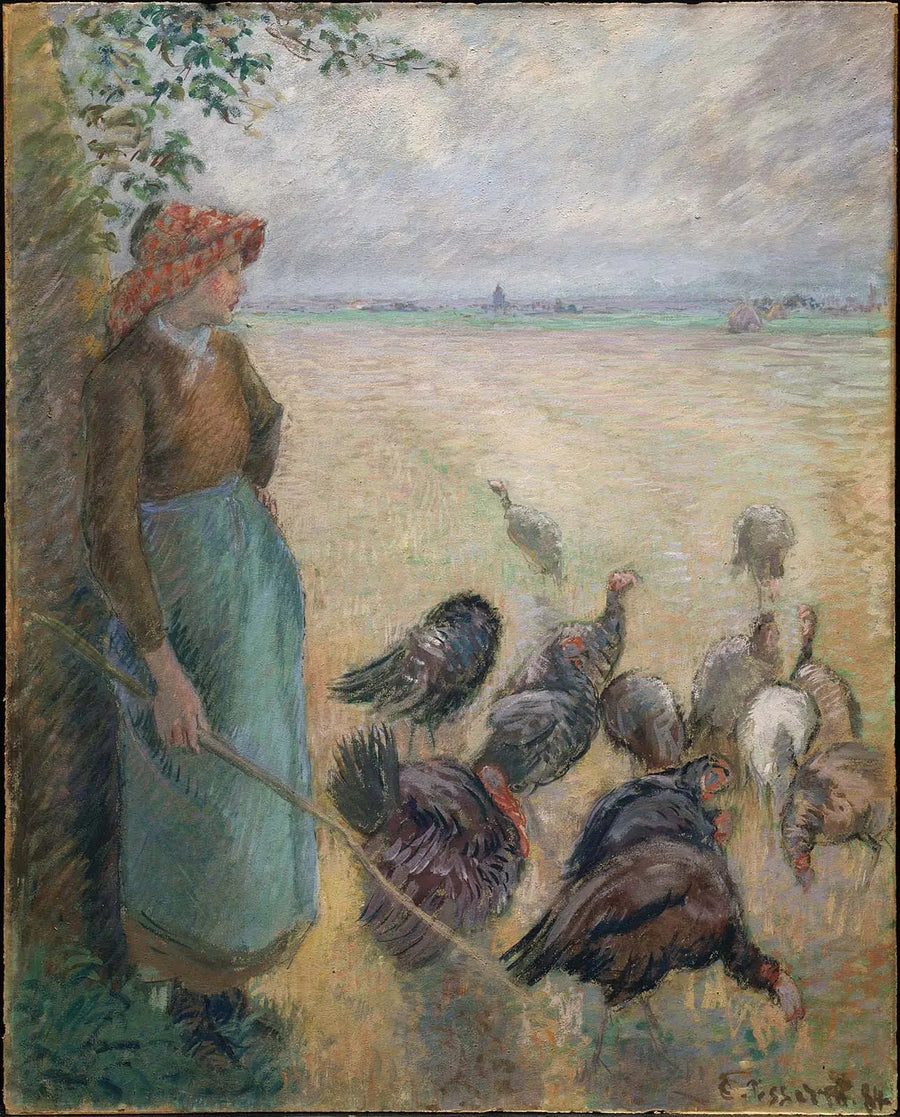 Córka Turcji - Camille Pissarro