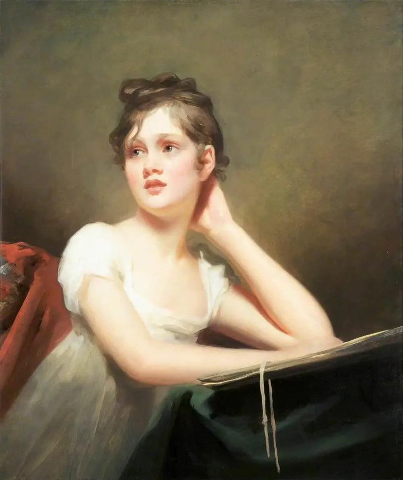 Dziewczyna rysująca - Henry Raeburn