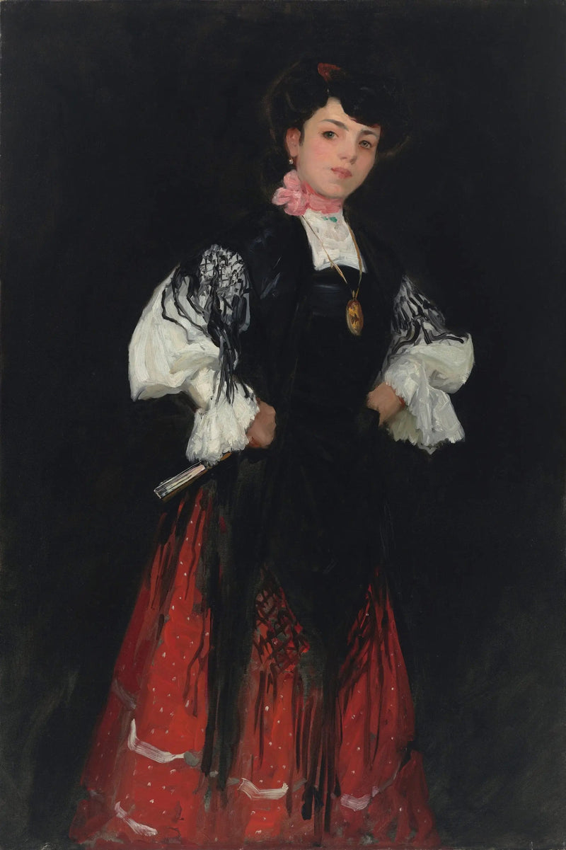 Hiszpańska dziewczyna z Madrytu (Una Chula) - Robert Henri