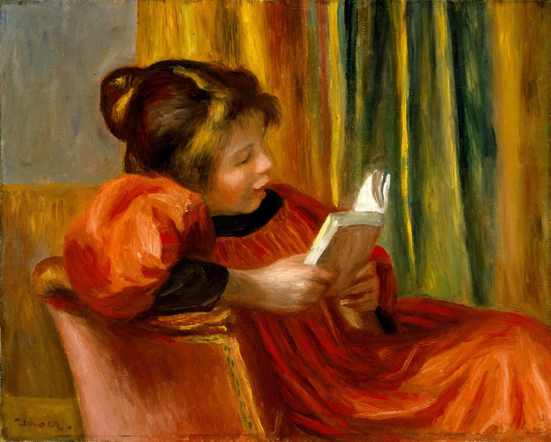 Dziewczyna czytająca - Pierre-Auguste Renoir