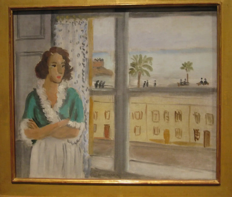 Dziewczyna przy oknie - Henri Matisse