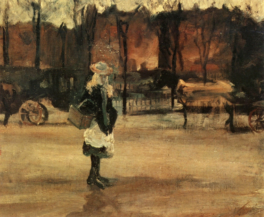 Dziewczyna na ulicy - Vincent van Gogh