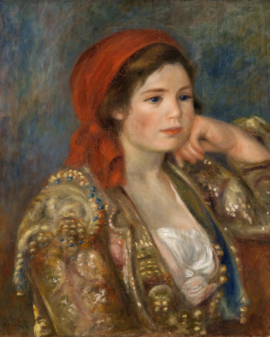 Dziewczyna w hiszpańskiej kurtce - Pierre-Auguste Renoir