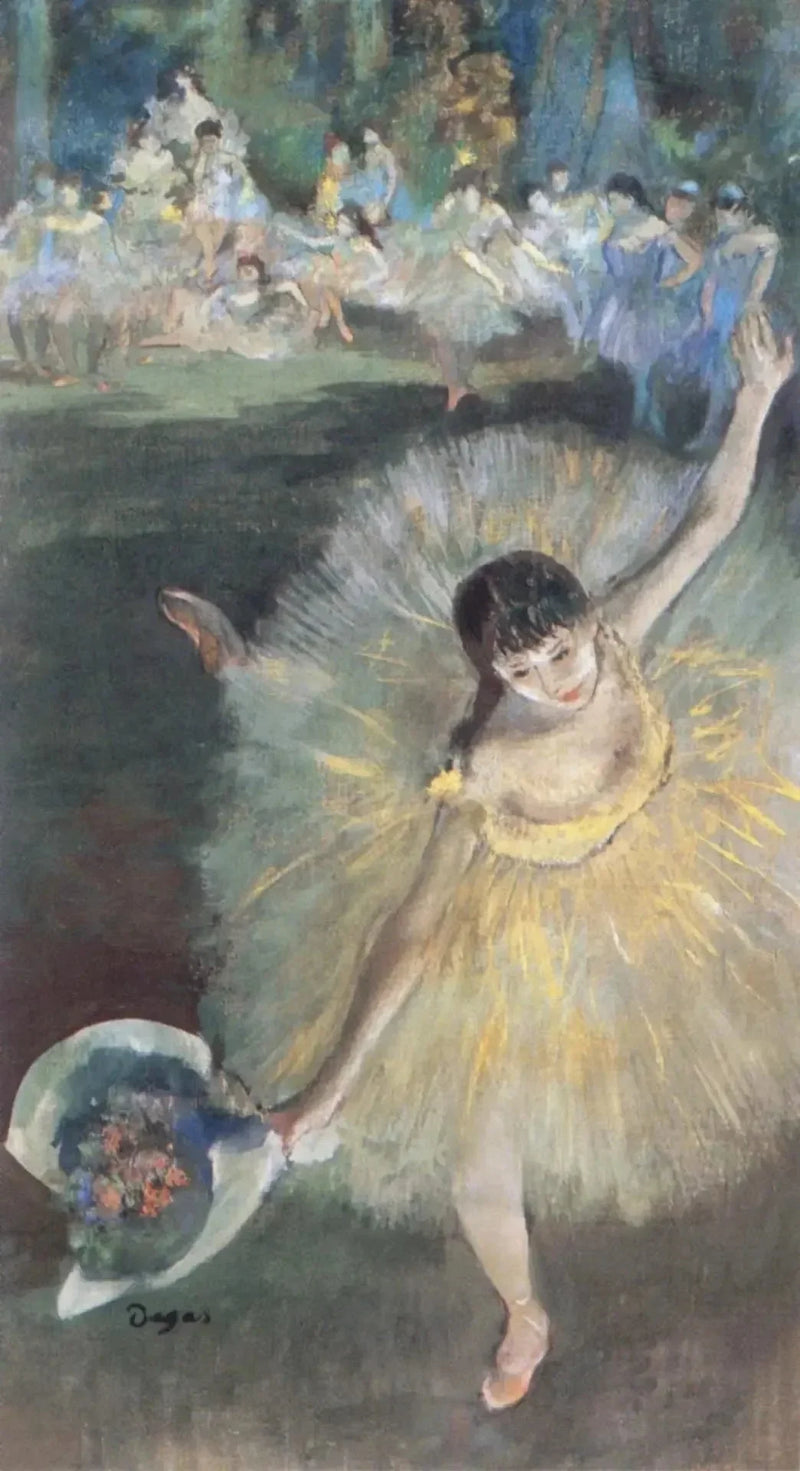 Zakończenie arabeski - Edgar Degas