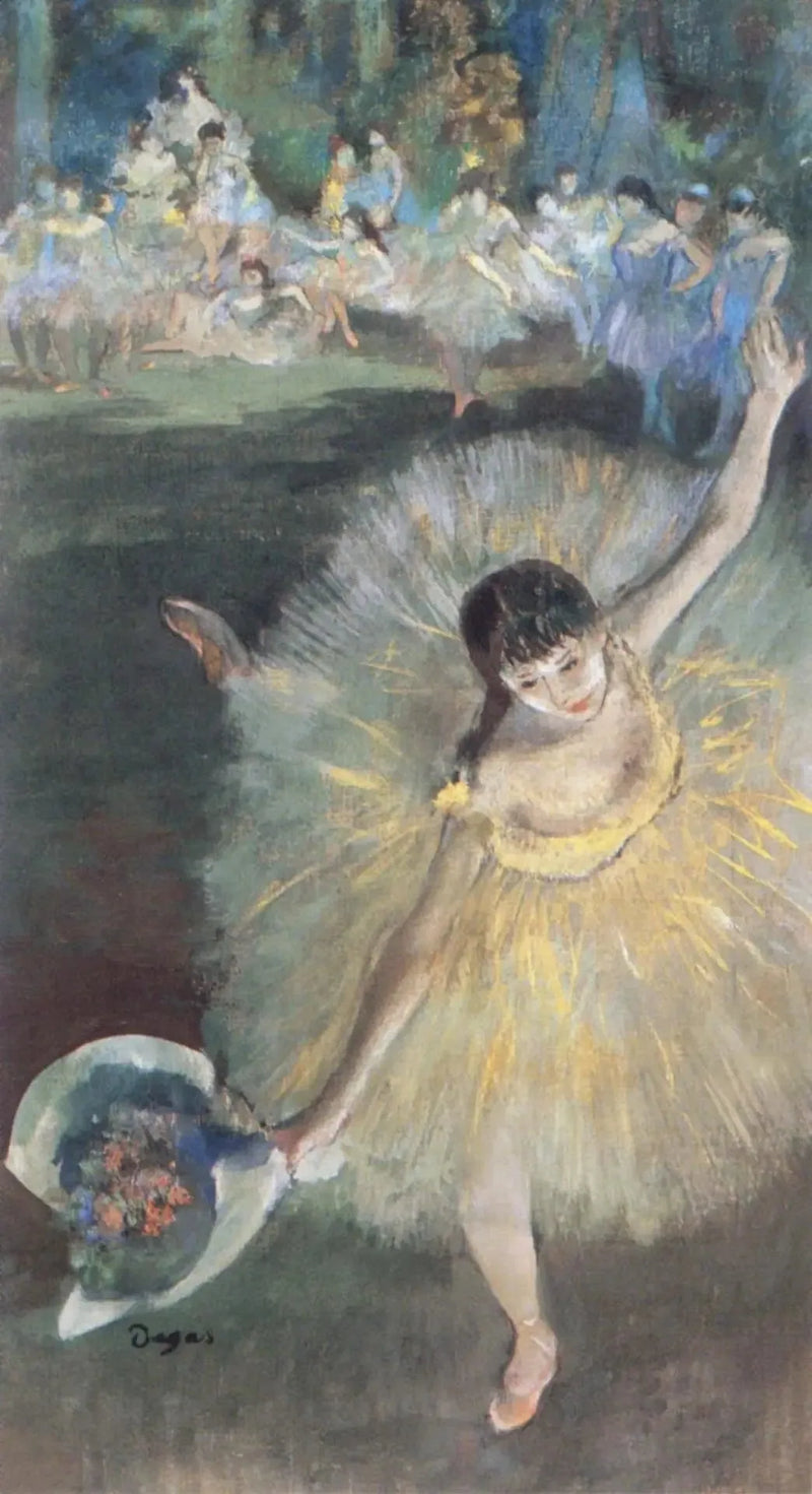 Zakończenie arabeski - Edgar Degas