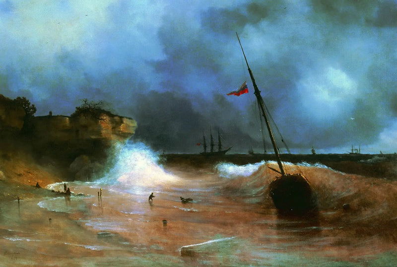 Koniec burzy - Ivan Aïvazovski