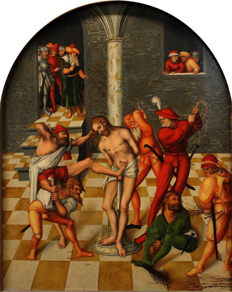 Biczowanie Chrystusa - Lucas Cranach Starszy