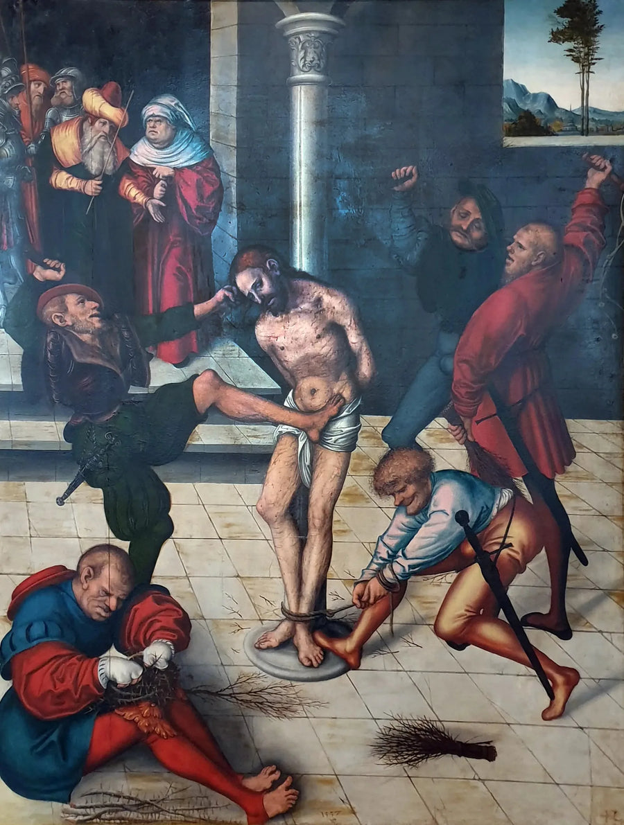 Flagellacja - Lucas Cranach Starszy