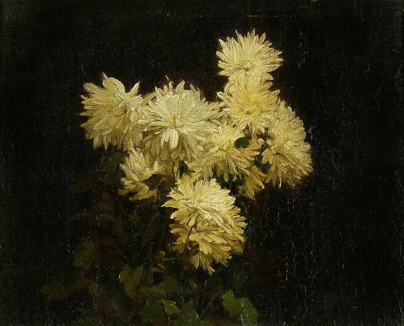 Zimowe kwiaty - Henri Fantin-Latour