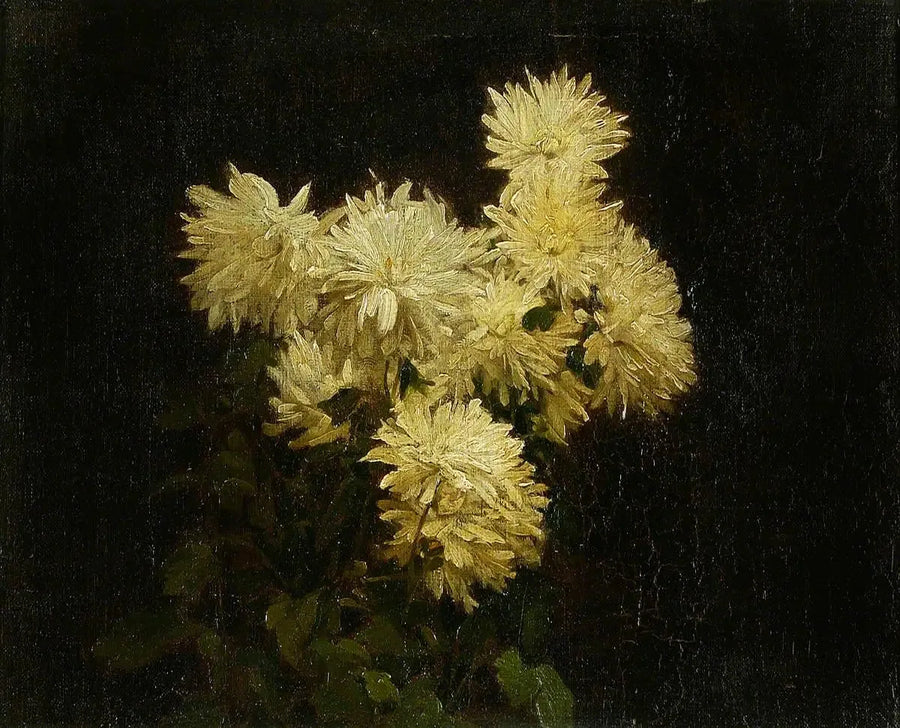 Zimowe kwiaty - Henri Fantin-Latour