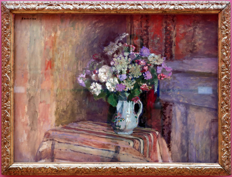 Kwiaty w wazonie - Édouard Vuillard