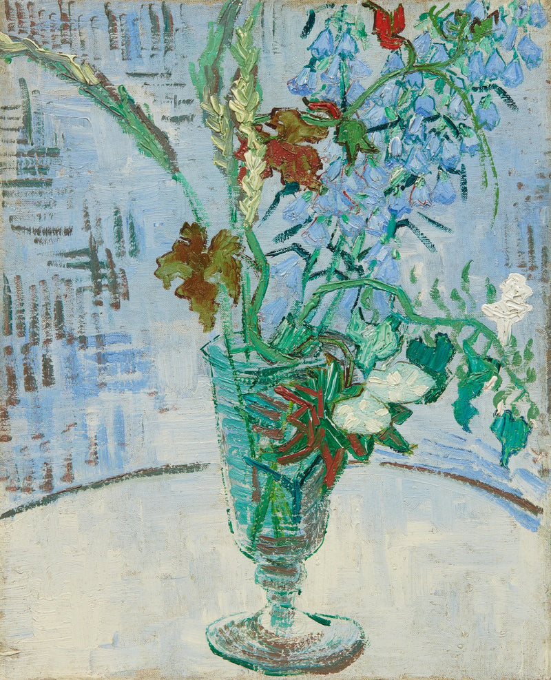 Kwiaty w szklance - Vincent van Gogh