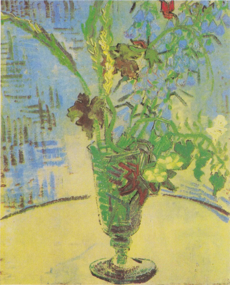 Kwiaty w szklance - Vincent van Gogh