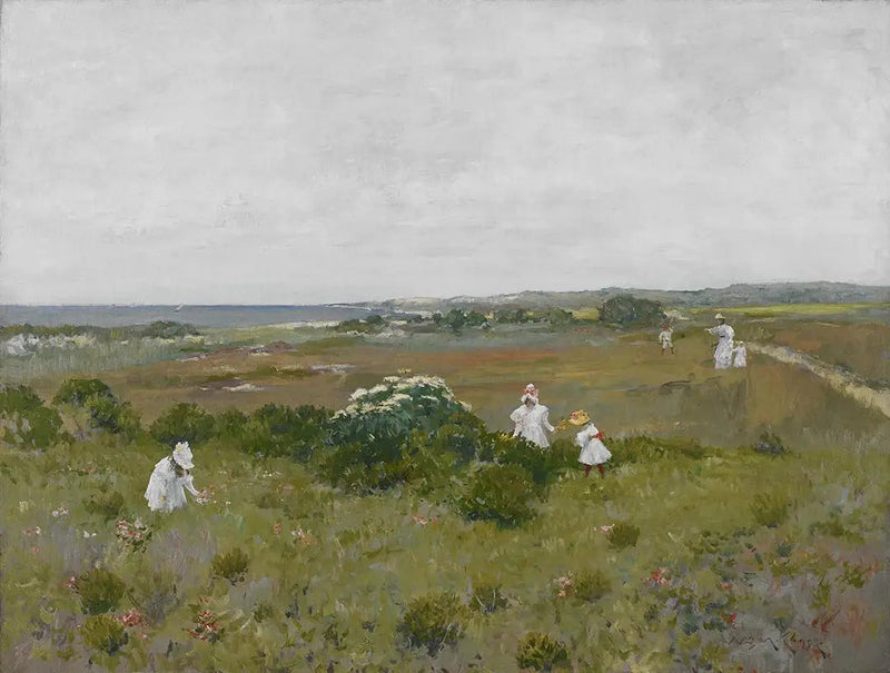 Kwiaty nadmorskie - William Merritt Chase
