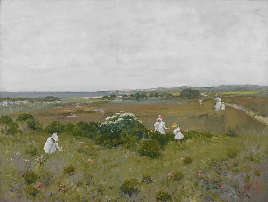 Kwiaty nadmorskie - William Merritt Chase