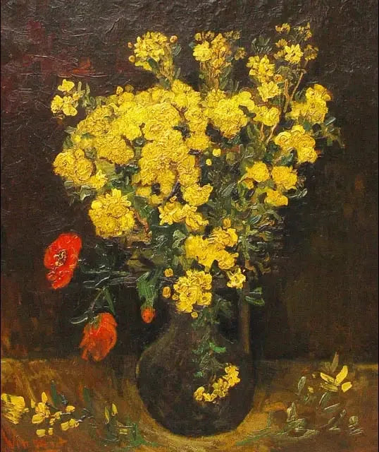 Kwiaty maku - Vincent van Gogh