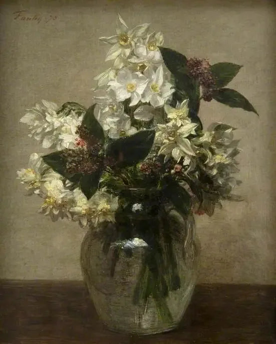 Wiosenne kwiaty - Henri Fantin-Latour