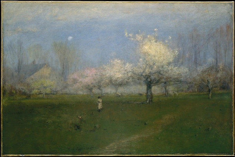 Wiosenne kwiaty, Montclair, New Jersey - George Inness