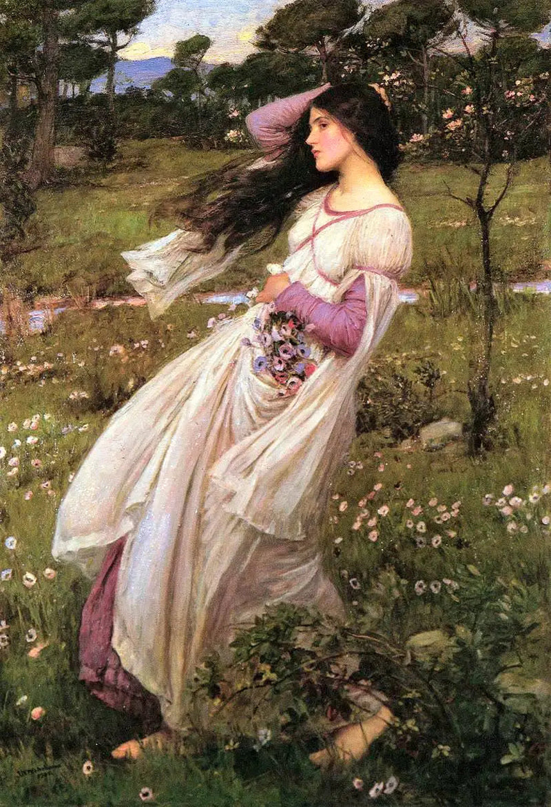 Kwiaty wiatrów - John William Waterhouse