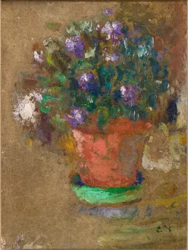 Kwiaty w doniczce - Édouard Vuillard
