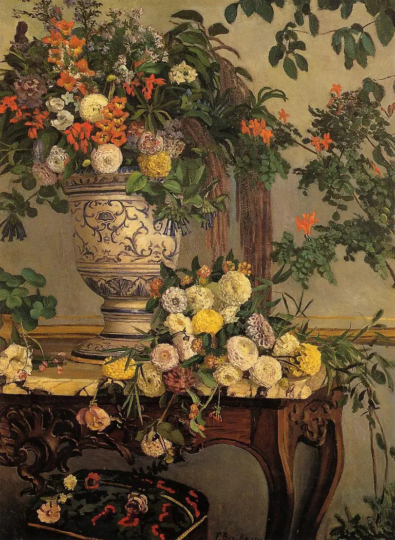 Kwiaty - Frédéric Bazille