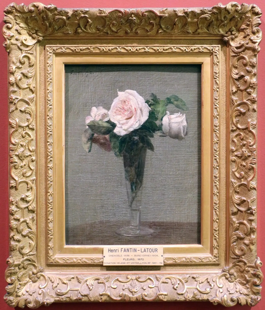 Kwiaty - Henri Fantin-Latour