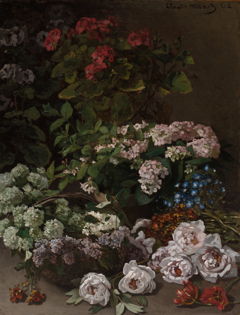 Wiosenne kwiaty W20 - Claude Monet