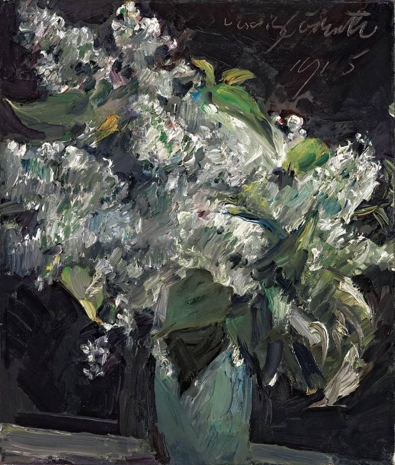 Flieder in Vase - Lovis Corinth image 1 reproduction artisanale de tableau