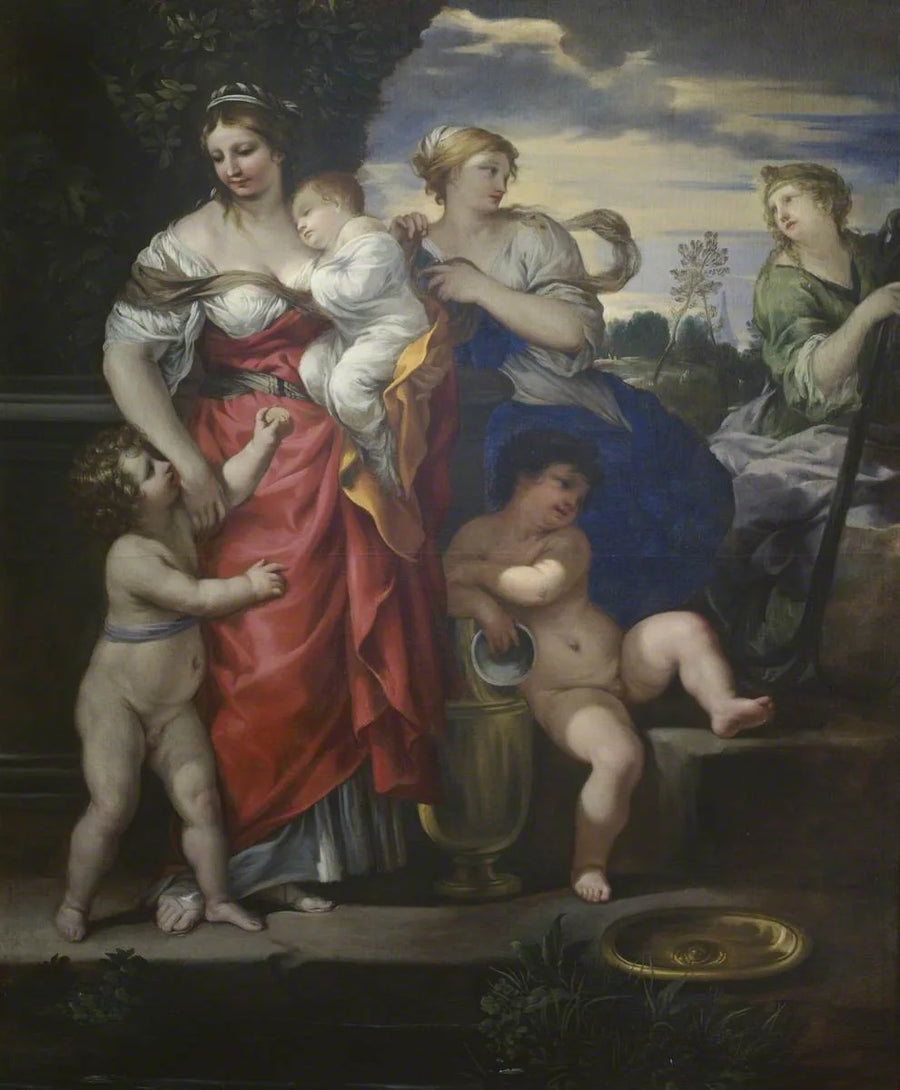 Wiara, Nadzieja i Miłość - Pietro da Cortona
