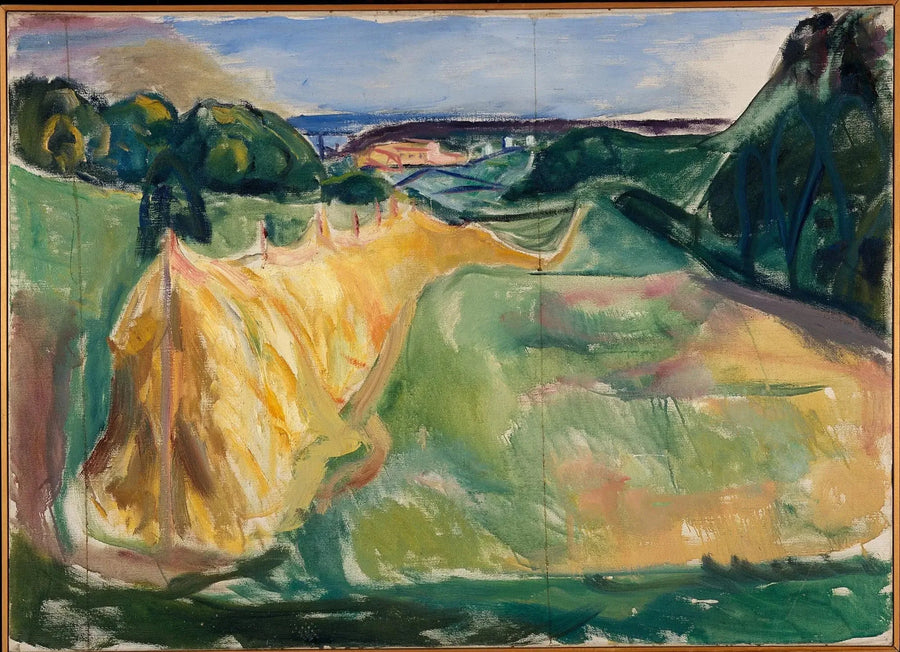 Suszący się siano - Edvard Munch