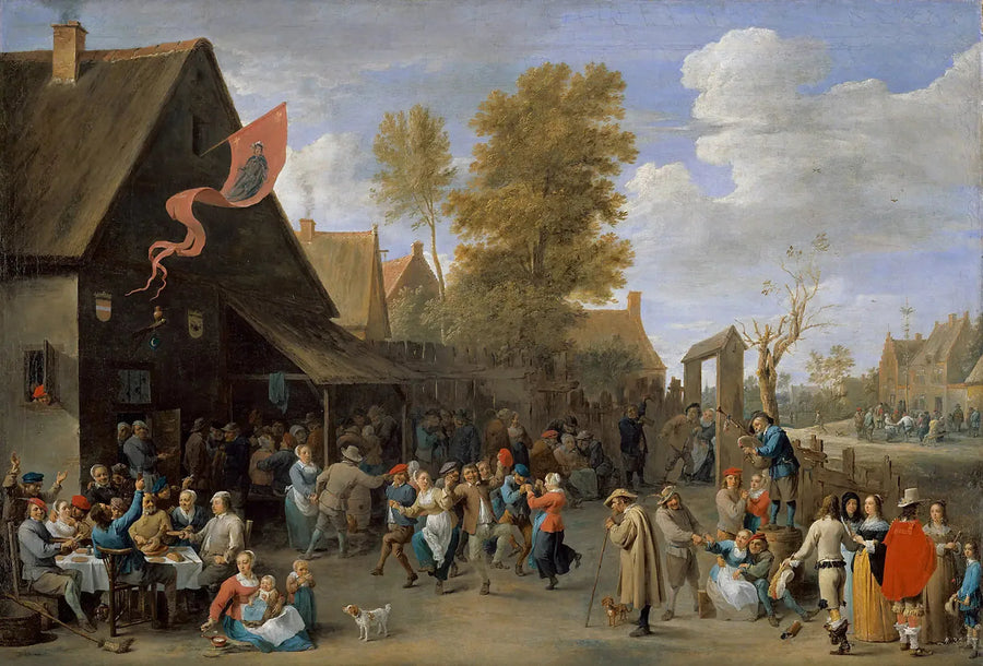 Jarmark wiejski - David Teniers Młodszy