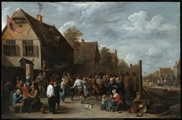 Jarmark wiejski - David Teniers Młodszy
