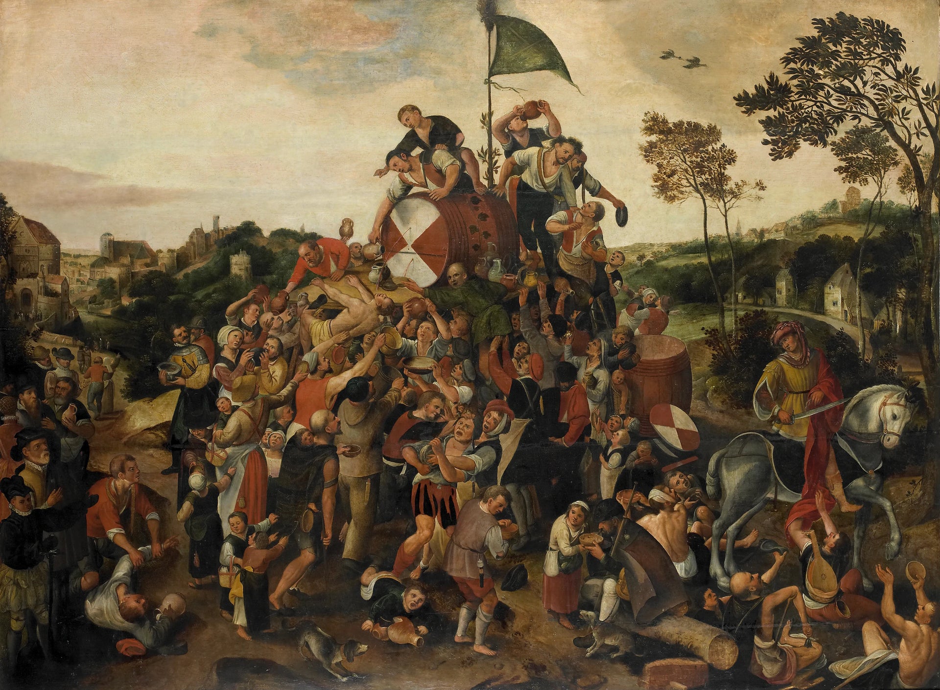 Foire de la Saint-Martin. - Pieter Balten