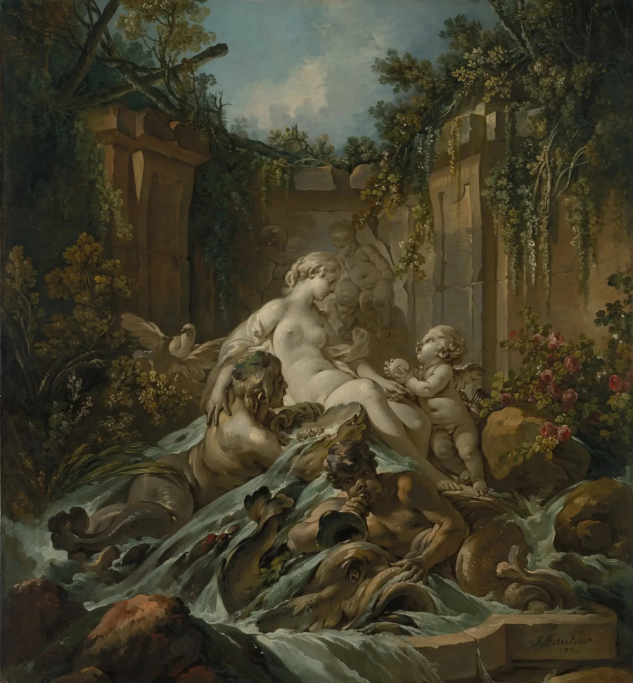 Fontanna Wenus - François Boucher