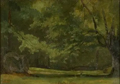 Fontainebleau, w lesie - Jean-Baptiste Camille Corot