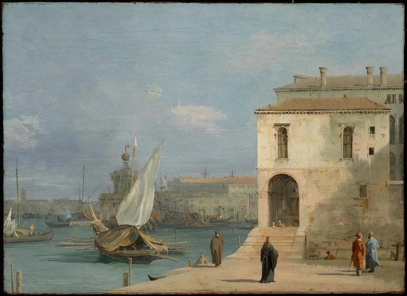 Fonteghetto della Farina, Wenecja - Canaletto