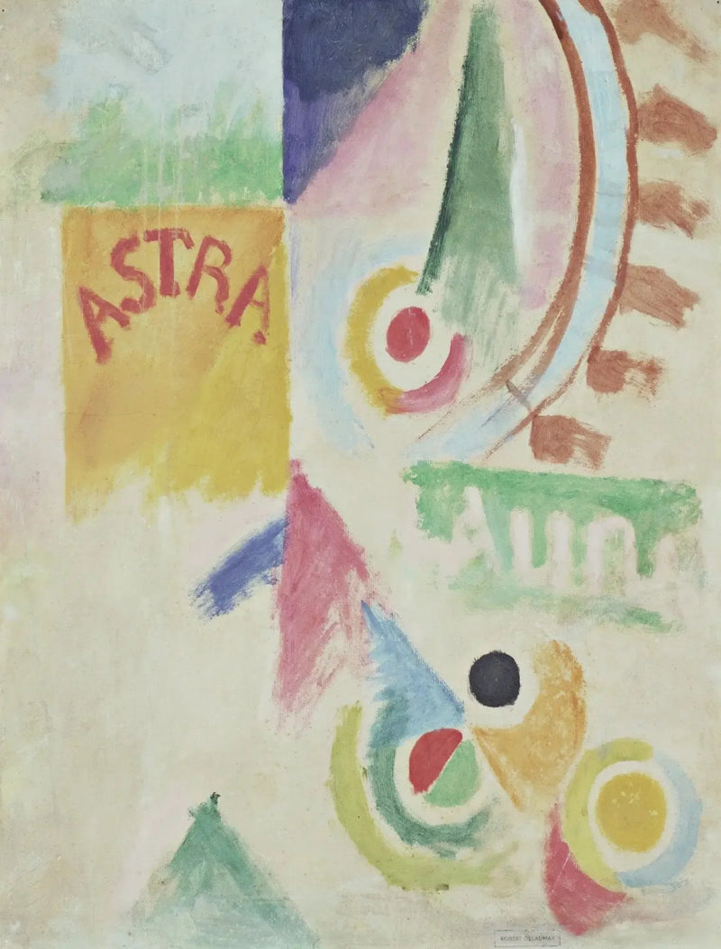 Piłka nożna. Drużyna Cardiff - Robert Delaunay