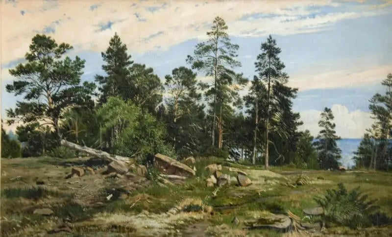 Las nad brzegiem morza - Ivan Chichkine