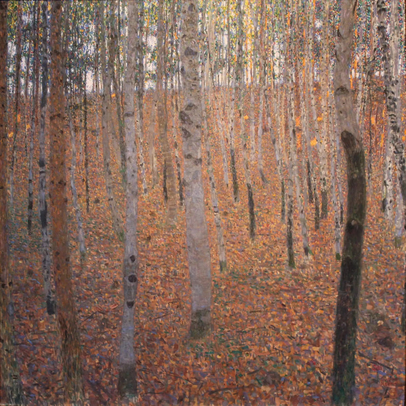 Las bukowy - Gustav Klimt