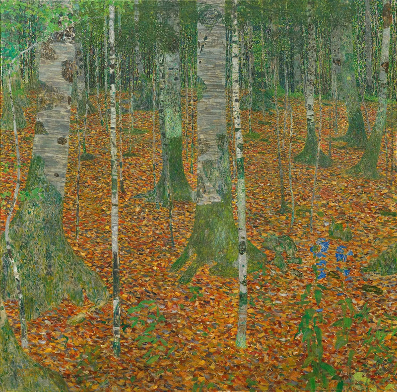 Las brzozowy - Gustav Klimt