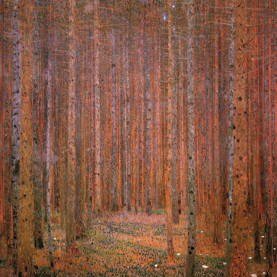 Las jodłowy I - Gustav Klimt