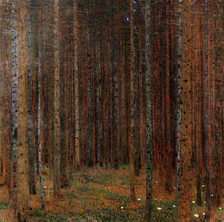 Las jodłowy I - Gustav Klimt