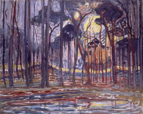 Las w Oele - Piet Mondrian