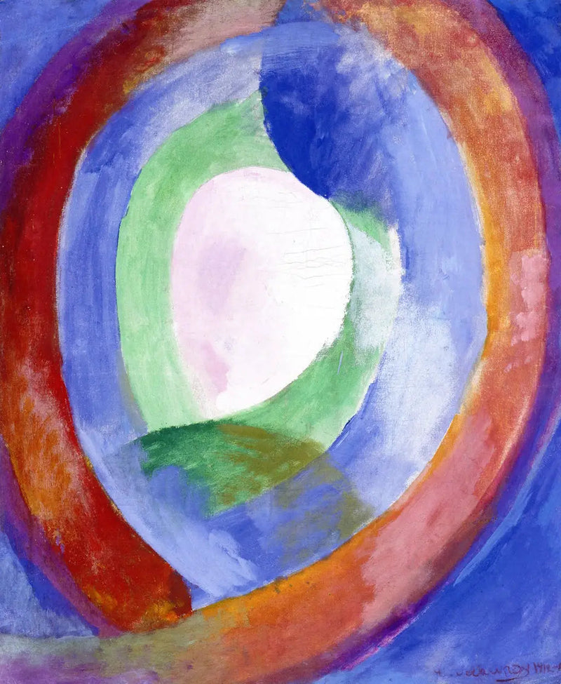 Formy okrągłe, Księżyc nr 1 - Robert Delaunay