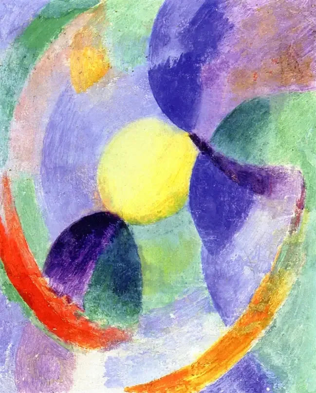 Formy okrągłe, Księżyc nr 3 - Robert Delaunay