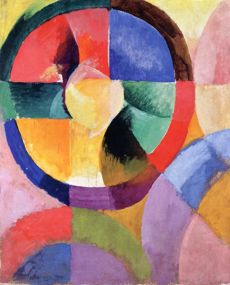 Formy okrągłe, Słońce nr 1 - Robert Delaunay