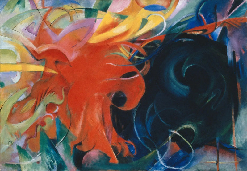 Formy walki - Franz Marc