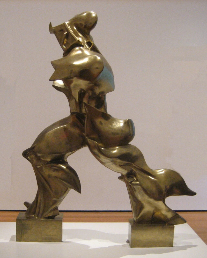 Formes uniques de continuité dans l'espace - Umberto Boccioni