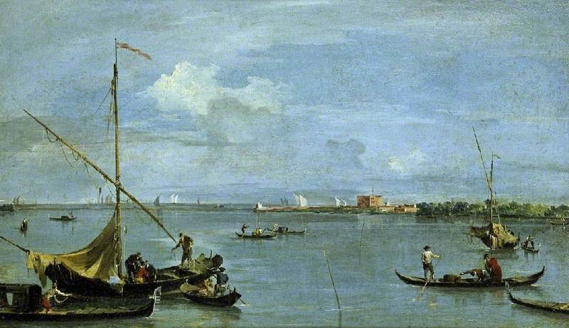 Forte S. Andrea Del Lido, Wenecja - Francesco Guardi