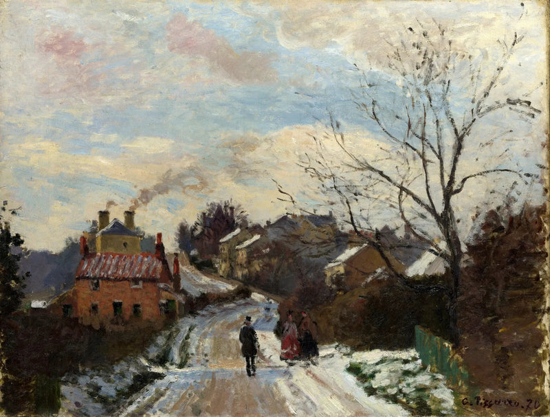 Wzgórze Lisa, Upper Norwood - Camille Pissarro